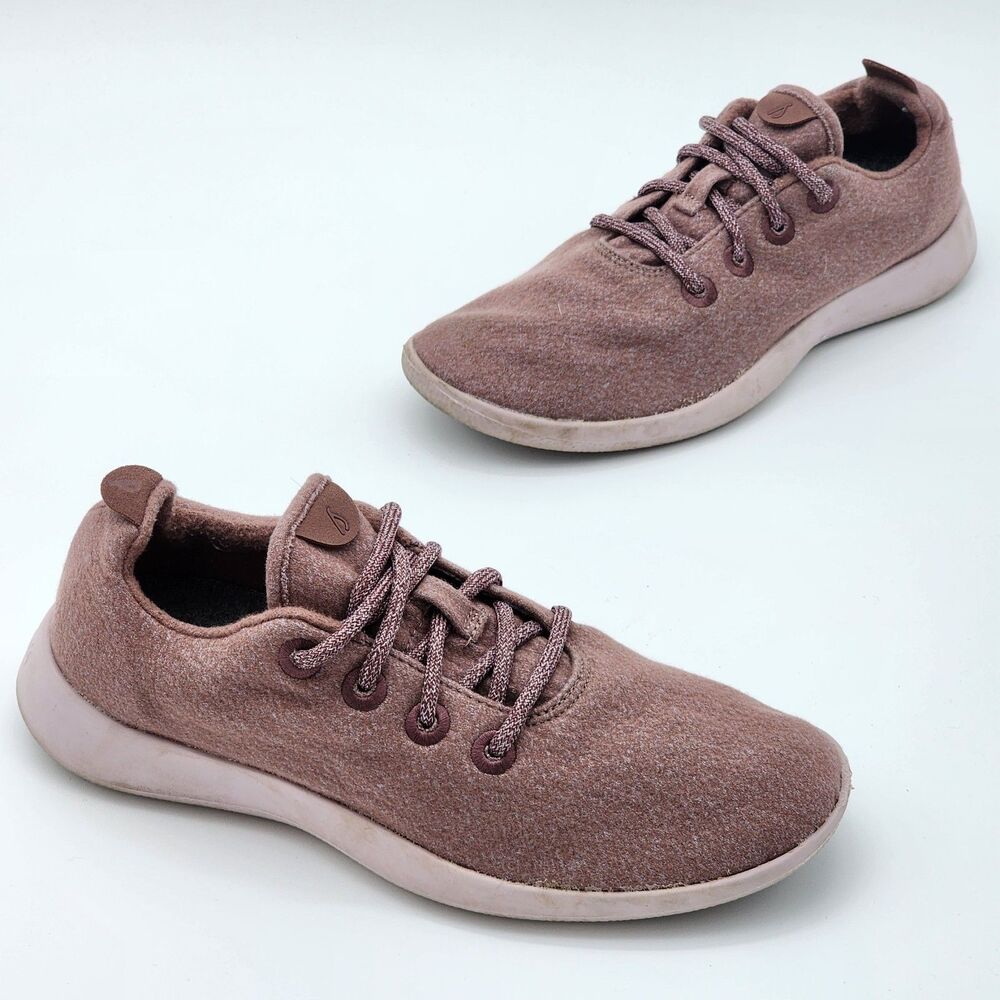 Allbirds Wool Runners Sneakers Trainers Harvest Red Lilac Unisex Size 8 M 10 W